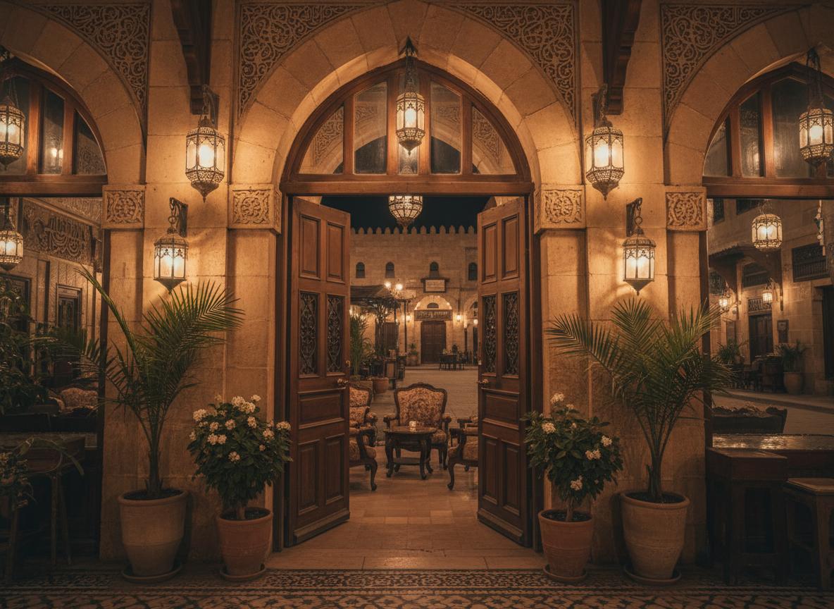 Here-Its-Cairo Café Entrance
